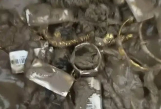 "上千万金饰被水冲走",金店:有人带探测仪找黄金