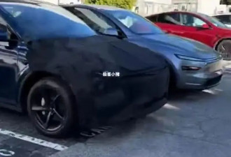取消全景玻璃天幕 简化版特斯拉Model Y谍照曝光