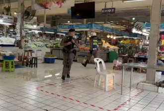 曼谷一市场发生枪击事件，已致包括凶手在内6人死