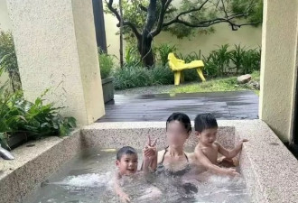 网曝释永信女人孩子照片，女人皮肤白皙身材完美