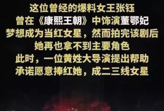 陪睡陪玩只是序章，明星揭秘圈中内幕