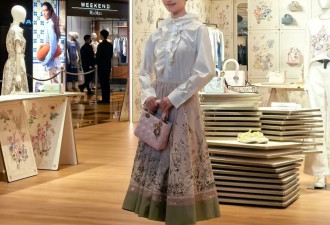 周也、林允Dior线下活动造型来袭，优雅永不过时，精致女人