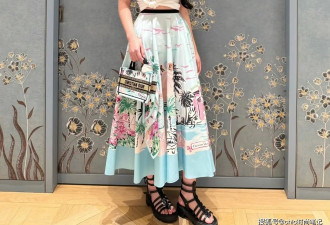 周也、林允Dior线下活动造型来袭，优雅永不过时，精致女人