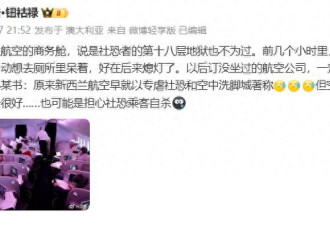 罗永浩:新航商务舱简直是社恐第十八层地狱