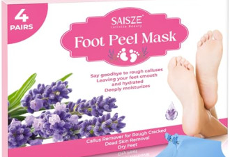 7.7 折，SAISZE Foot Peel Mask, 4 对