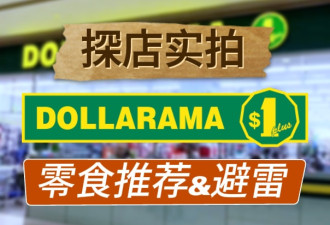 Dollarama一元店零食推荐&amp;避雷，性价比拉满！