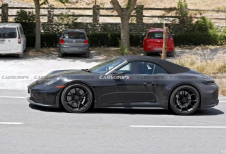 融合GT3和S/T元素 保时捷911 Speedster谍照曝光