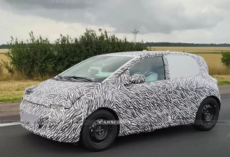 精致可爱的小车 雷诺Twingo EV量产版谍照