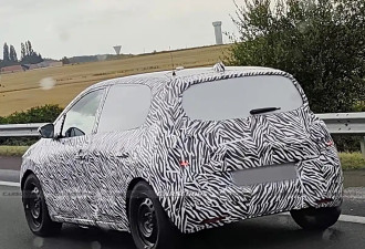 精致可爱的小车 雷诺Twingo EV量产版谍照