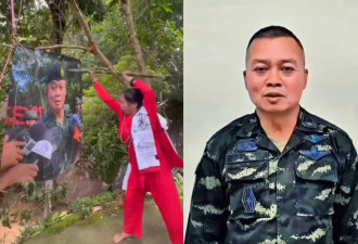 柬埔寨巫师焚烧肖像做法 诅咒泰将军早死