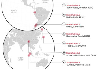 恐怖8.8级大地震横扫太平洋!BC海啸警报一整夜!