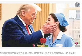 川普爱上保洁！ 把全网媒体忽悠瘸了