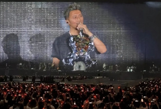 谢霆锋演唱会超80位明星捧场！王菲也来了，奚梦瑶疯狂表白偶像