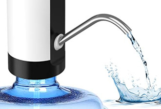 7 折 ，5 Gallon Water Dispenser Pump Rechargeable