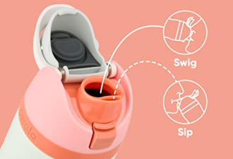 9.4 折, Owala FreeSip Insulated Stainless Steel Water Bottle