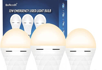 9.3 折, BoRccdit A19 Rechargeable Light Bulbs