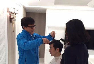 成龙瑞士被偶遇！和房祖名同框引热议