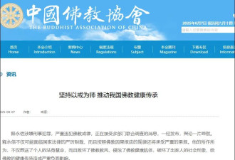 释永信被查 中国佛协：可能面临法律制裁 还将...