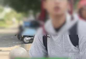 女子逆行与骑车小伙剐蹭 小伙只回答：我听交警的！