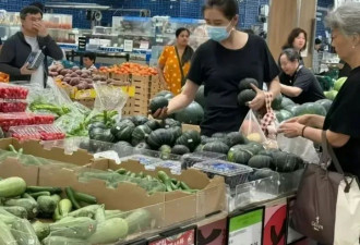 58岁"小倩"温哥华买菜被偶遇：不化妆、不滤镜、抱狗逛街