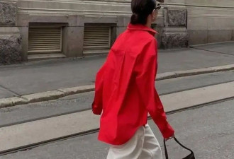 一件衬衫+一条阔腿长裤=永恒的秋日首选