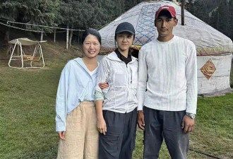 汤唯新疆被拍生图曝光！46岁素颜骑马状态绝了，女儿身高惊人