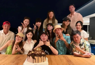 潘玮柏生病4天后开心庆生，妻子直角肩比应采儿抢镜，女儿像父亲