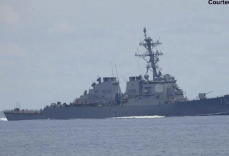 中国海军海警舰船互撞后 美向事发海域部署两艘军舰