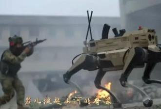 中国“机器狼群”现身高原 为攻台巷战量身打造？