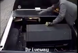 Brampton盗窃路子太野了！男子清晨闯入受害者车道 往返两次作案