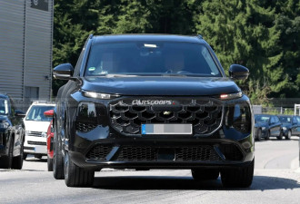 全新一代奥迪 SQ7 无伪装谍照曝光 车身更立体