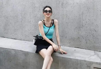 谢霆锋演唱会上的薇娅，体态也太好了，小背心配阔腿裤穿得很高级