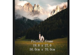 9.5 折, Giftgarden 拼图框架黑色, 50x70厘米