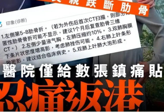TVB男星吐槽内地医生看病敷衍，引发全网集体声讨