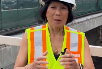 邹至蕙工地装现身施工现场，网友：不如买个好点的麦