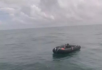 男子乘皮划艇海上漂流6天被救起，6天没吃饭
