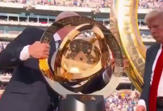 特朗普拿走切尔西的世俱杯奖杯？国际足联回应
