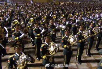 中国九三阅兵最后一次夜间演练画面公布...