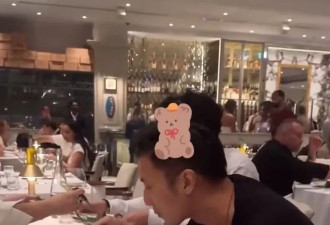 谢霆锋带长子游迪拜吃大餐,18岁Lucas成帅小伙与父亲并肩作战