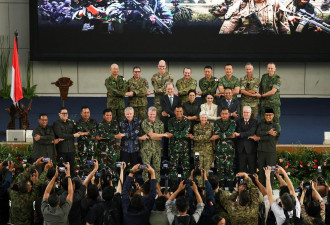 美国与印尼等13国启动最大"超级嘉鲁达之盾"军演