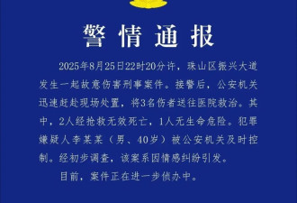 男子驾车撞人后反复碾压致2死1伤，警方通报