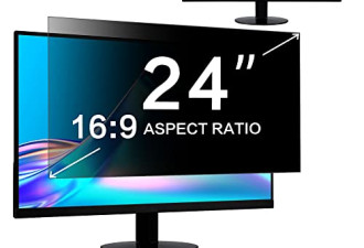 8 折 或 Coupon $50.99, 24英寸的计算机屏幕隐私贴