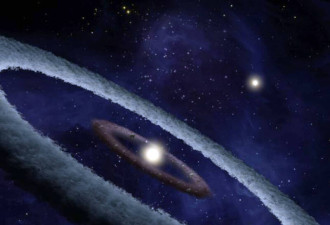 罕见四星系统曝光 “双重联星”宇宙共舞