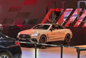 AMG CLE 53 4MATIC+敞篷轿跑车曝光 车展上市