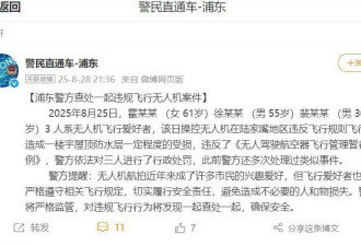 无人机对撞！上海环球金融中心防水层被砸出坑洞