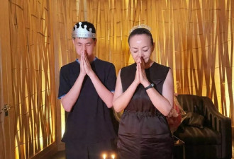 宋丹丹和林永健儿子一起过生日，两人年龄差50岁