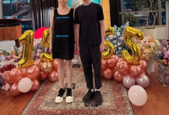 宋丹丹和林永健儿子一起过生日，两人年龄差50岁