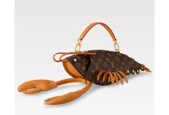 LV“龙虾包”售价55500元！网友：实在欣赏不来……