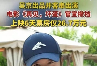 吴京新片上映6天撤档，终是搬起石头砸了自己的脚