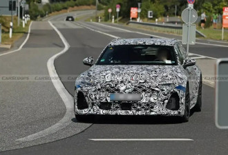 奥迪全新RS6 Avant 纽北测试谍照再更新